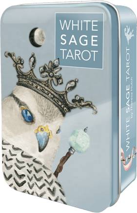 White Sage Tarot in a tin